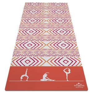 Vavien Artwork Podloga za jogu 65x185 Yoga mat Crazy Lines ružičast Daniella