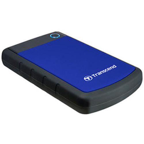 Transcend TS4TSJ25H3B External HDD 4TB, H3B, USB3.0, 2.5", Anti-shock system, Backup software, 308 gr, Crna / plava slika 2