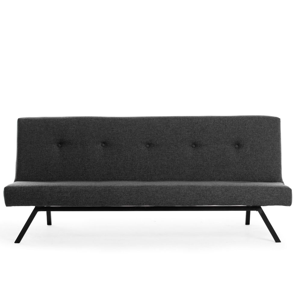 Zola - Tamno Siva 3-Sjedalna Sofa-Krevet slika 4