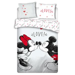 Disney Mickey i Minnie Love posteljina s dva lica 240x220 cm