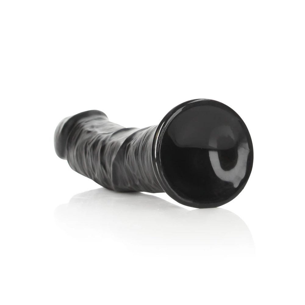 RealRock by Shots Zakrivljeni realistični dildo s vakuumskom čašicom - 9 / 23 cm slika 5