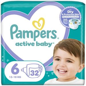 Pampers Active baby pelene Mini Jumbo Pack 6-KRATAK ROK 