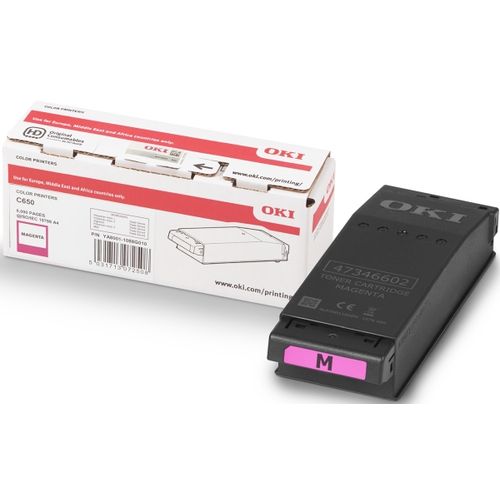 Oki Toner C650dn, Magenta, 6000 Stranica slika 1