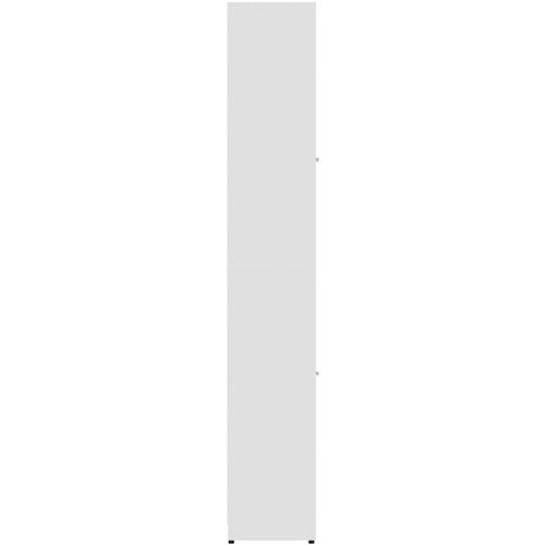Kupaonski ormarić bijeli 30 x 30 x 183,5 cm od iverice slika 8