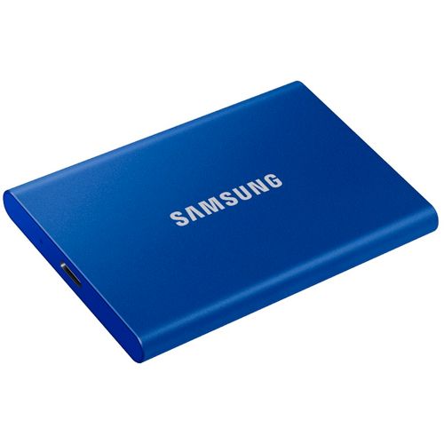 Samsung Eksterni SSD Portable T7 Touch 500GB plavi eksterni MU-PC500H slika 1