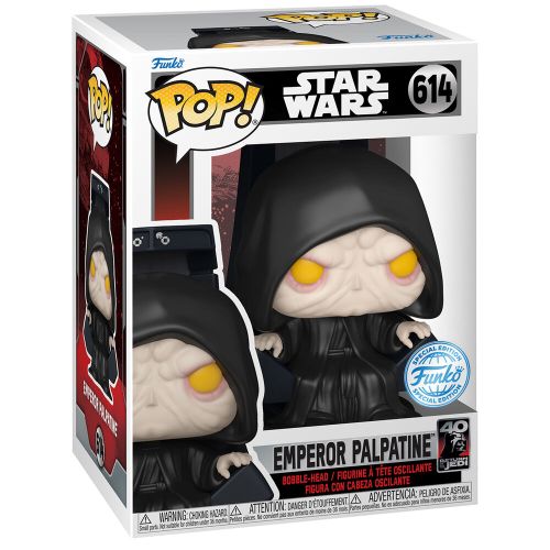 POP figure Star Wars Emperor Palpatine Exclusive slika 2