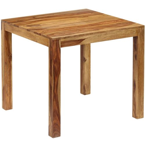 Blagovaonski stol od masivnog drva šišama 82 x 80 x 76 cm slika 7