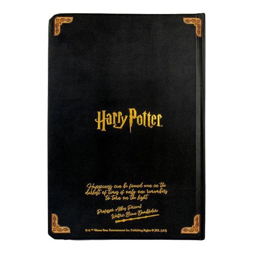 BLUE SKY HARRY POTTER A5 CASEBOUND NOTEBOOK - HOGWARTS SHIELD slika 2