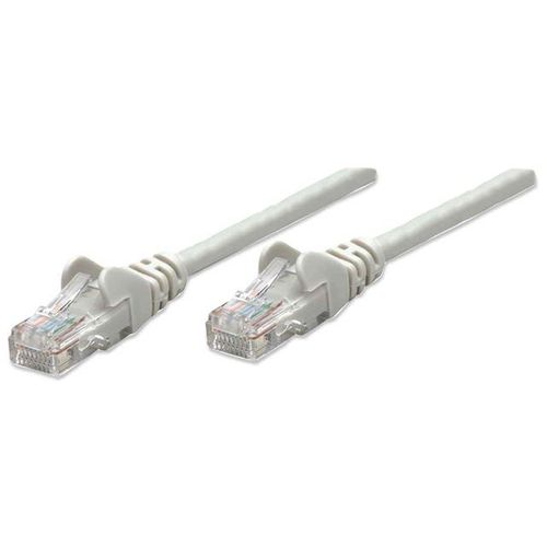 Intellinet Patch Cable, Cat6 compatible, U/UTP, 1.5 m, Gray slika 1