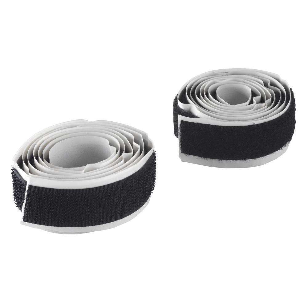 Wolfcraft Traka Čičak Samoljepljiva 20 mm / 1 m Crna - 3287000 slika 1