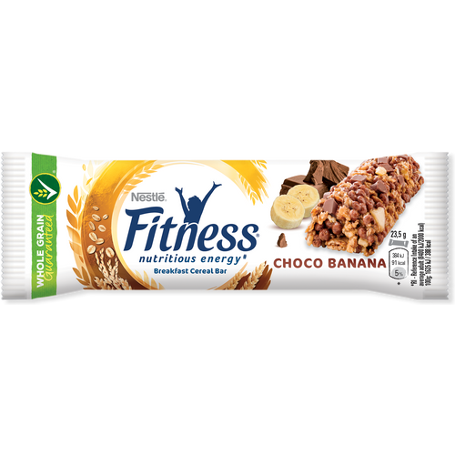 Nestle Fitness Choco & Banana žitna pločica 23,5 g/16 komada slika 1