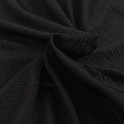 131081 Stretch Couch Slipcover Black Polyester Jersey slika 4