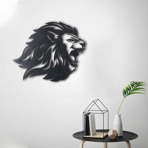 Wallity Metalna zidna dekoracija, Roar Lion slika 8