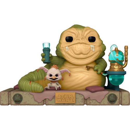 POP figure Star Wars 40Th Jabba The Hutt &#38; Salacious B Crumb slika 2