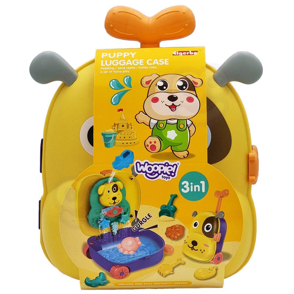 Woopie set s pijeskom 3u1 kofer pas + igračka za vodu slika 3