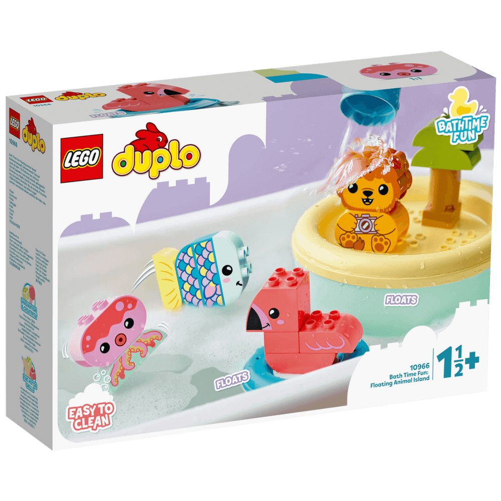 Lego Zabava u kadi: plutajući životinjski otok, LEGO Duplo slika 1