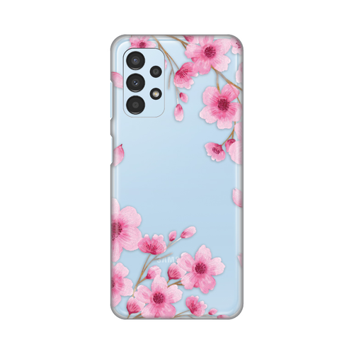 Torbica Silikonska Print Skin za Samsung A135F Galaxy A13 4G Rose flowers slika 1