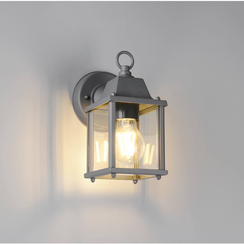 Trio Lightning zidna lampa MIRANDE, 1 x E27, boja antracit slika 1