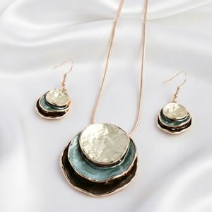Set Layered Metal Jewelry