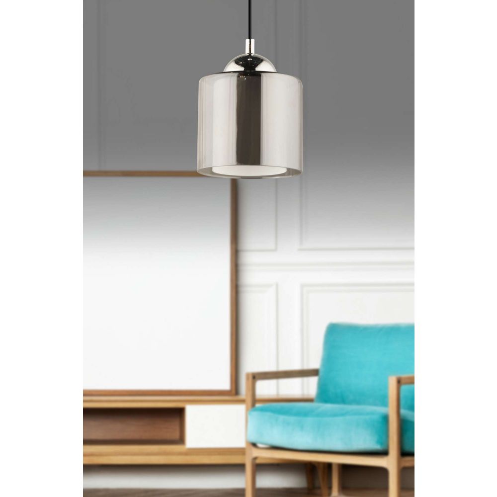 Luster 64874 – boje: siva krom slika 2
