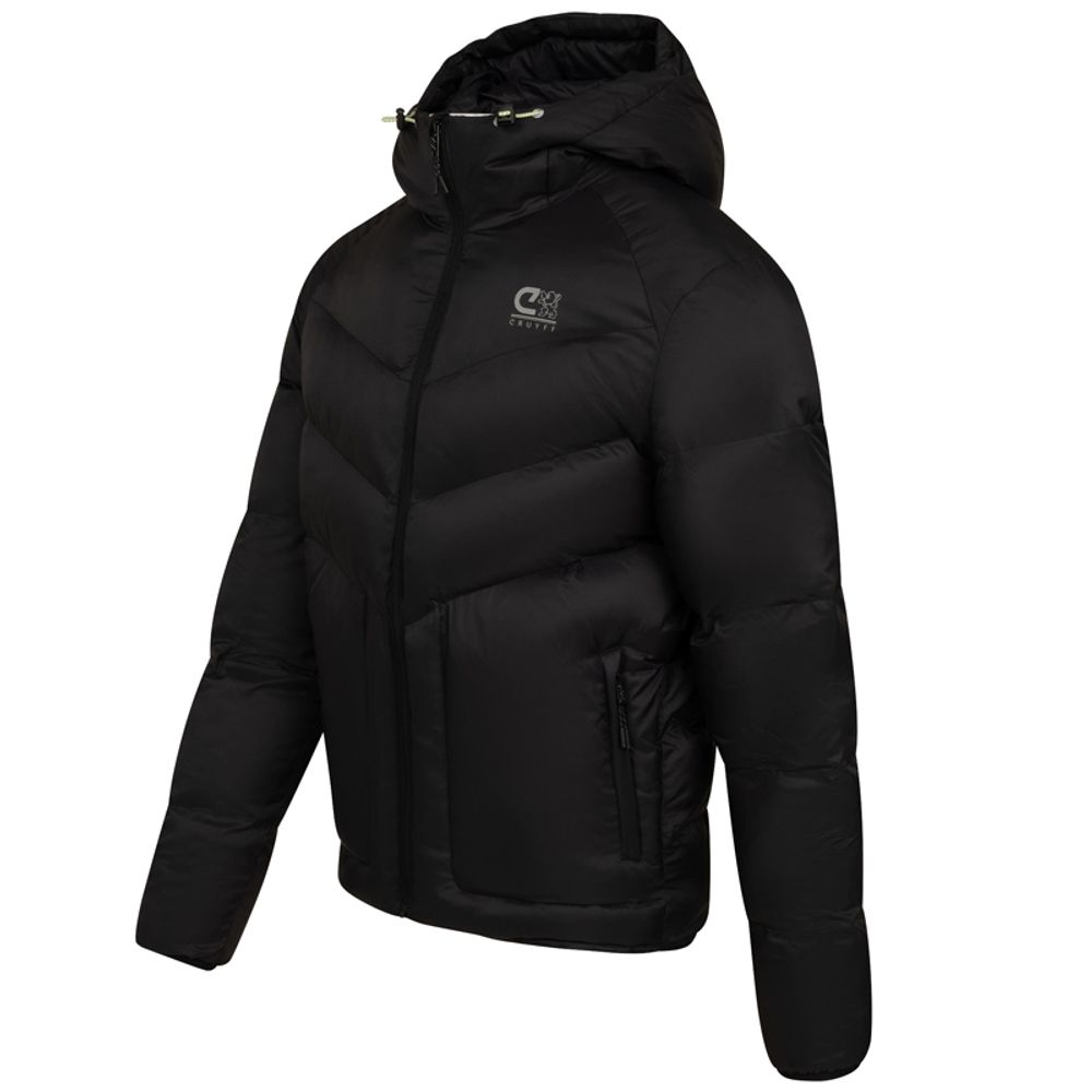 Cruyff Muška jakna Hematite Puffer, Crna slika 3