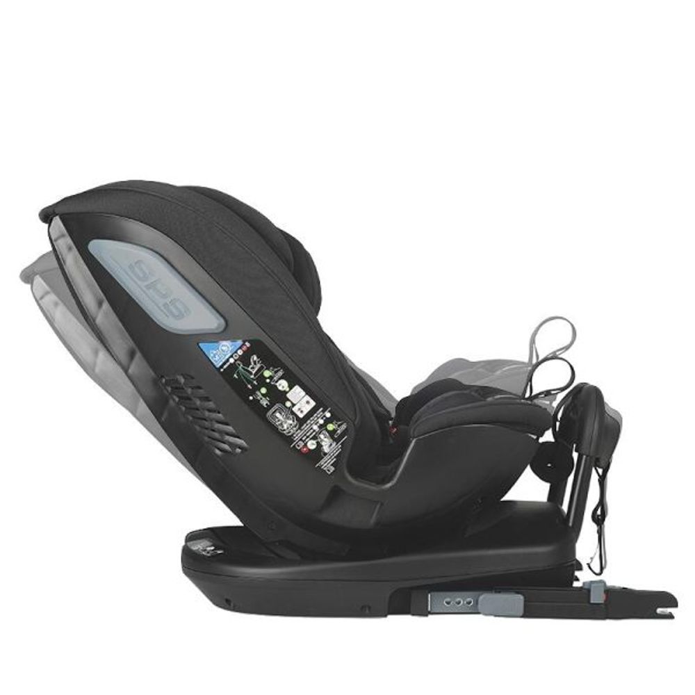 Coccolle® Autosjedalica Velsa iSize 360° 40-150cm Isofix, Jet Black slika 12