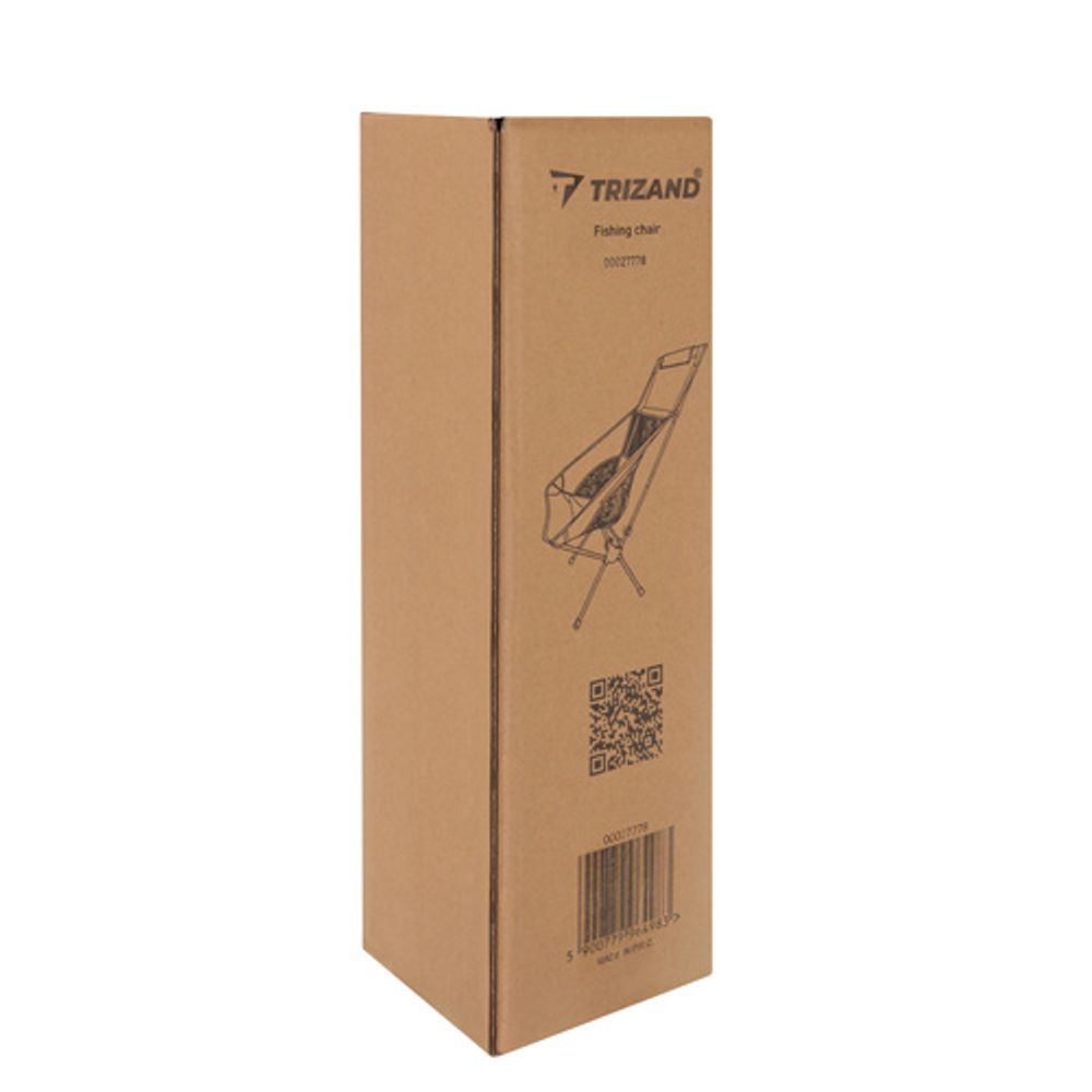 Trizand ribarska stolica 41x52x86cm crna Trizand slika 3