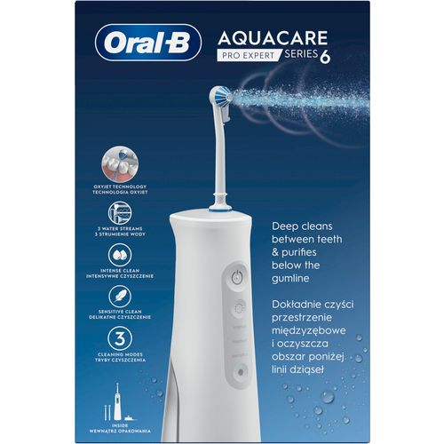 Oral-B oralni tuš Aqua Care 6 Pro Expert - novo slika 3