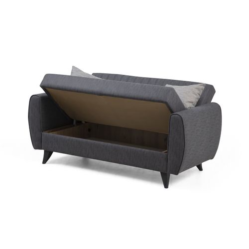 Atelier Del Sofa Dvosjed, Alkon - Dark Grey slika 6