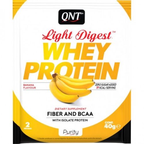 QNT Light Digest Whey, Banana, 40 g slika 1