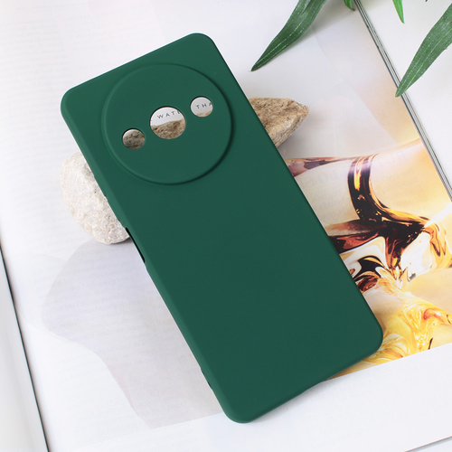 Torbica Teracell Soft Velvet za Xiaomi Redmi A3 tamno zelena slika 1