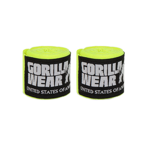 Gorilla Wear Bokserske bandaže - Yellow - 4m