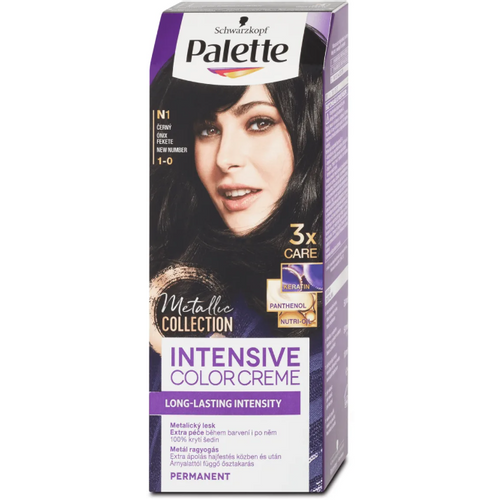 Palette Intensive Color Creme Farba za kosu 1-0 Intenzivna crna  slika 1