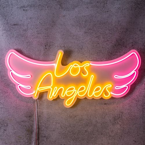 Los Angeles - Pink, Yellow Pink
Yellow Decorative Plastic Led Lighting slika 1