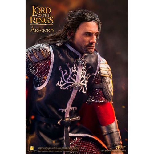 The Lord of the Rings Aragorn Deluxe Version Real Master figure 23cm slika 2