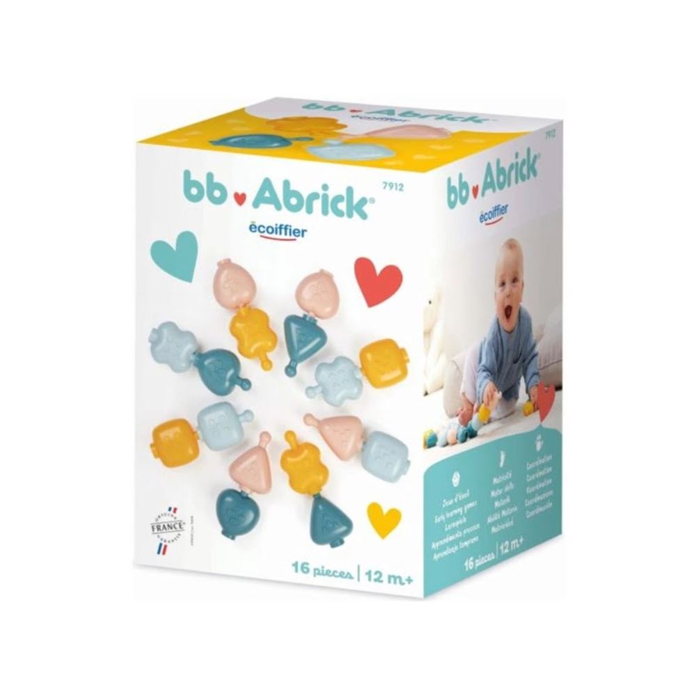 Ecoiffier SM007912 bb Abrick Oblici za slaganje 16kom slika 5