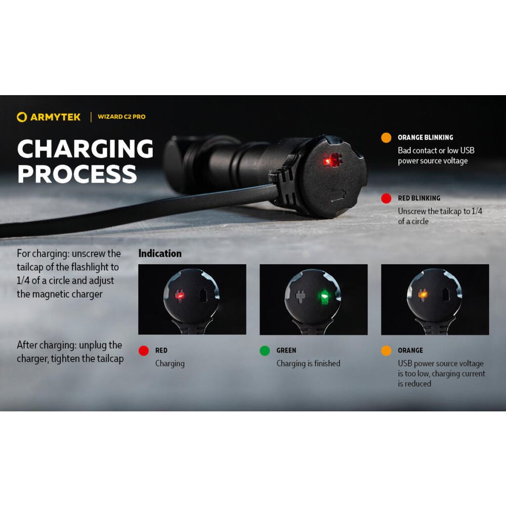 Armytek Baterijska lampa Wizard C2 Pro slika 31