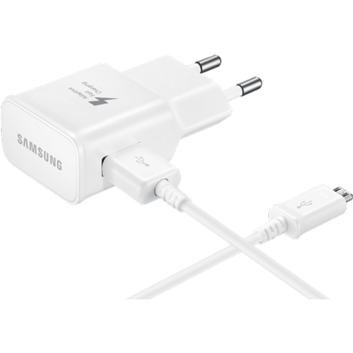 Samsung univerzalni adapter microUSB, beli, 2A 15W slika 1