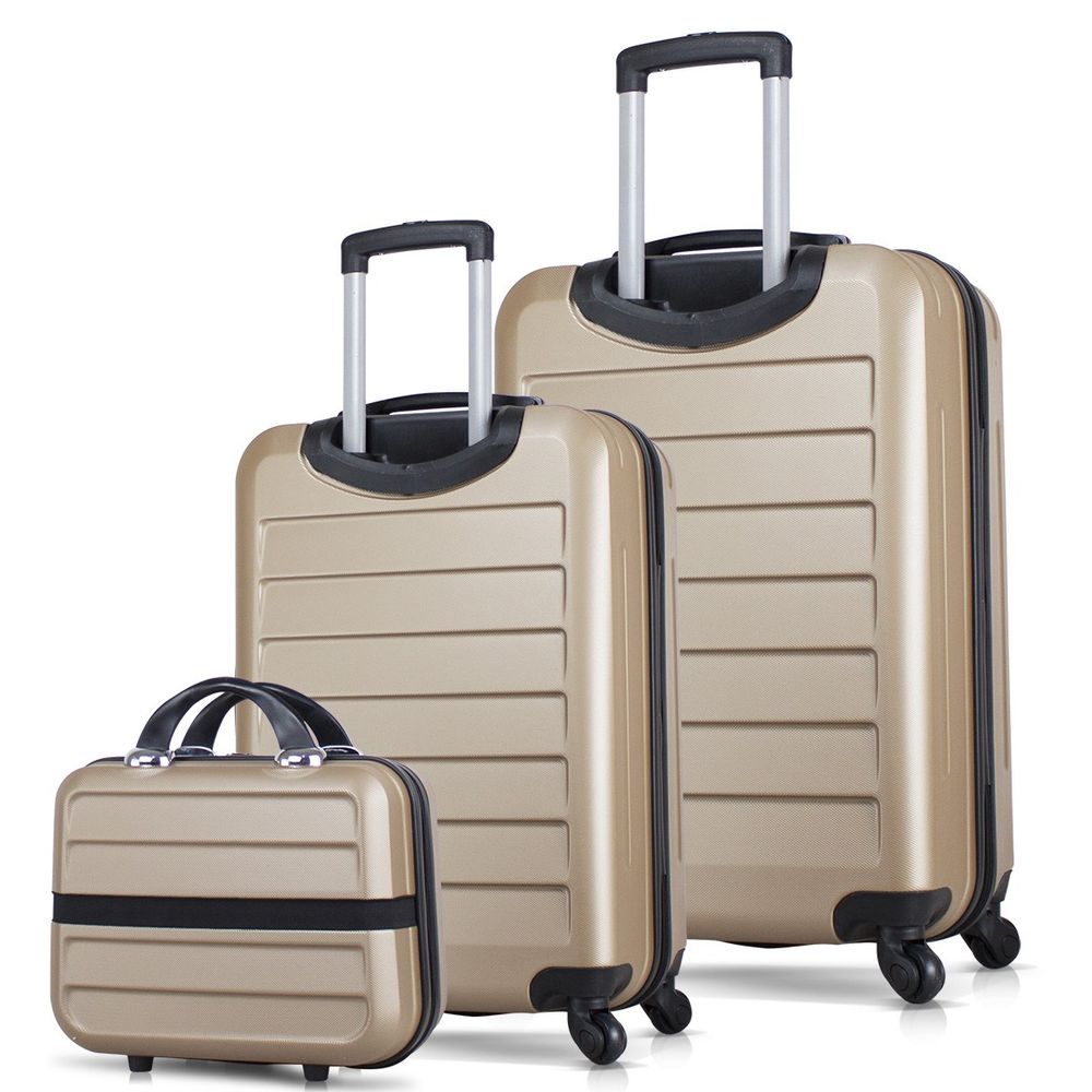 Set Kofera 8558 Gold (3 Komada) slika 2