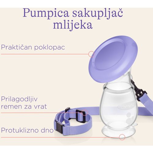 Lansinoh Pumpica za skupljanje mlijeka slika 8