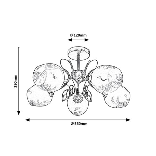 Stropna rasvjeta - Fauna slika 7