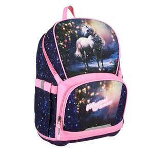 Air Light Torba anatomska 40 cm Magic Horse 410676 plavo-roze