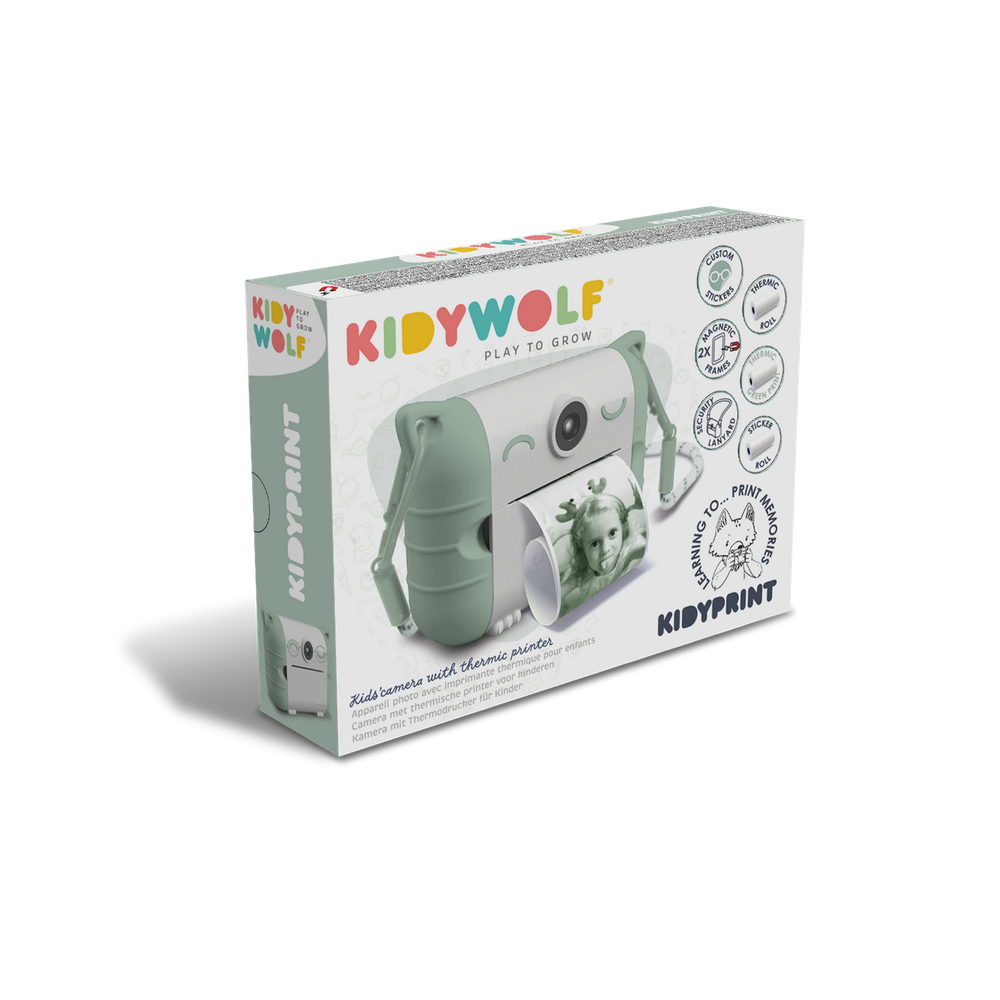 Kidywolf Dječiji fotoaparat sa termo printerom Kidyprint, 8MP - Green slika 4