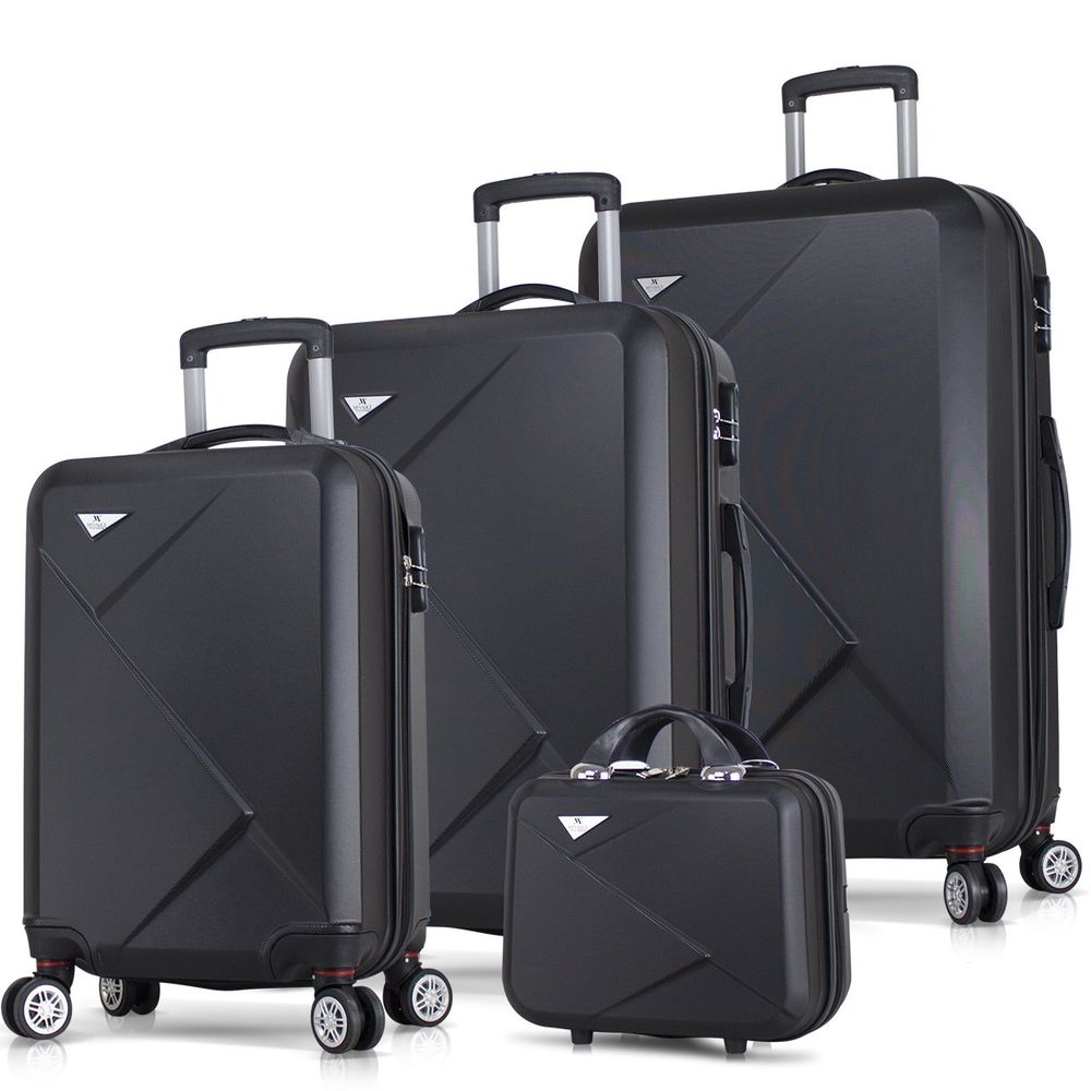 Set Crnih Kofera (4 Komada) slika 1
