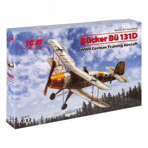 Model Kit Aircraft - Bücker Bü 131D WWII German Training Aircraft 1:32