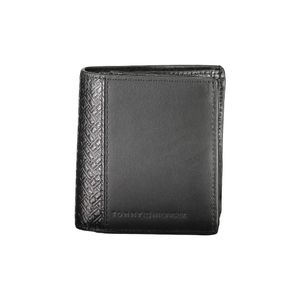 TOMMY HILFIGER BLACK MEN'S WALLET