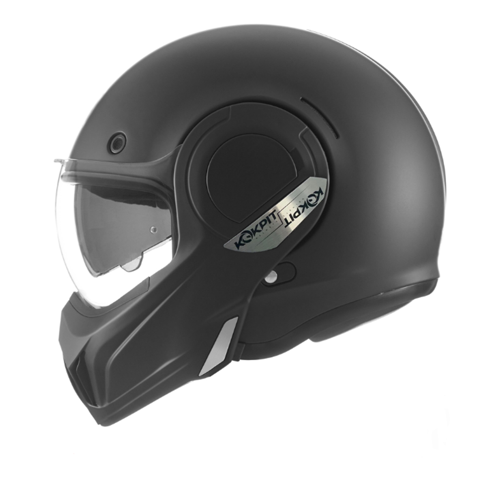 Modularna - flip up kaciga za motor XS vel. NOX Premium B707 Stratos - Mat Crna slika 1