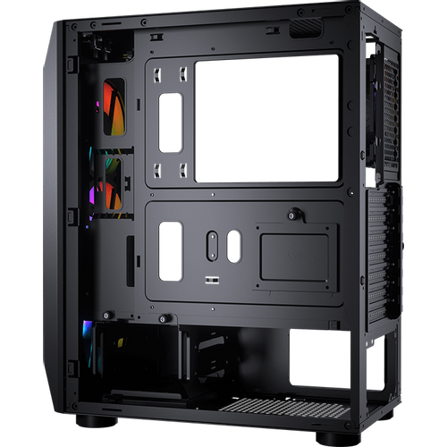 COUGAR | MX410 Mesh -G RGB | PC Case | Mid Tower / Mesh Front Panel with ARGB strips / 4 x ARGB Fans / 4mm TG Left Panel slika 10