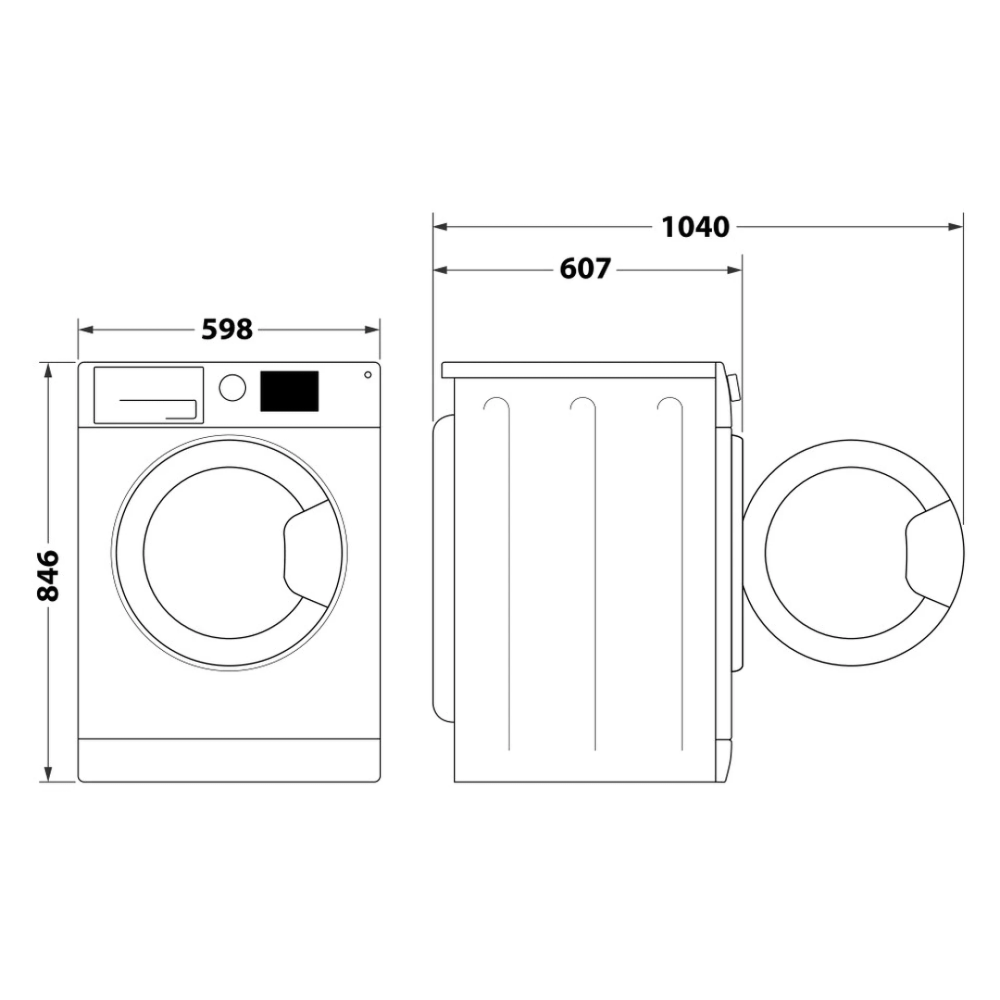 WHIRLPOOL Sušilica WP D9 WBS EE / 9 kg slika 4