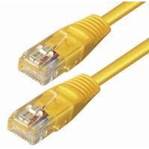 NaviaTec Cat5e UTP Patch Cable 2m yellow slika 1